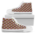 African Print 2 Hightops (Women)